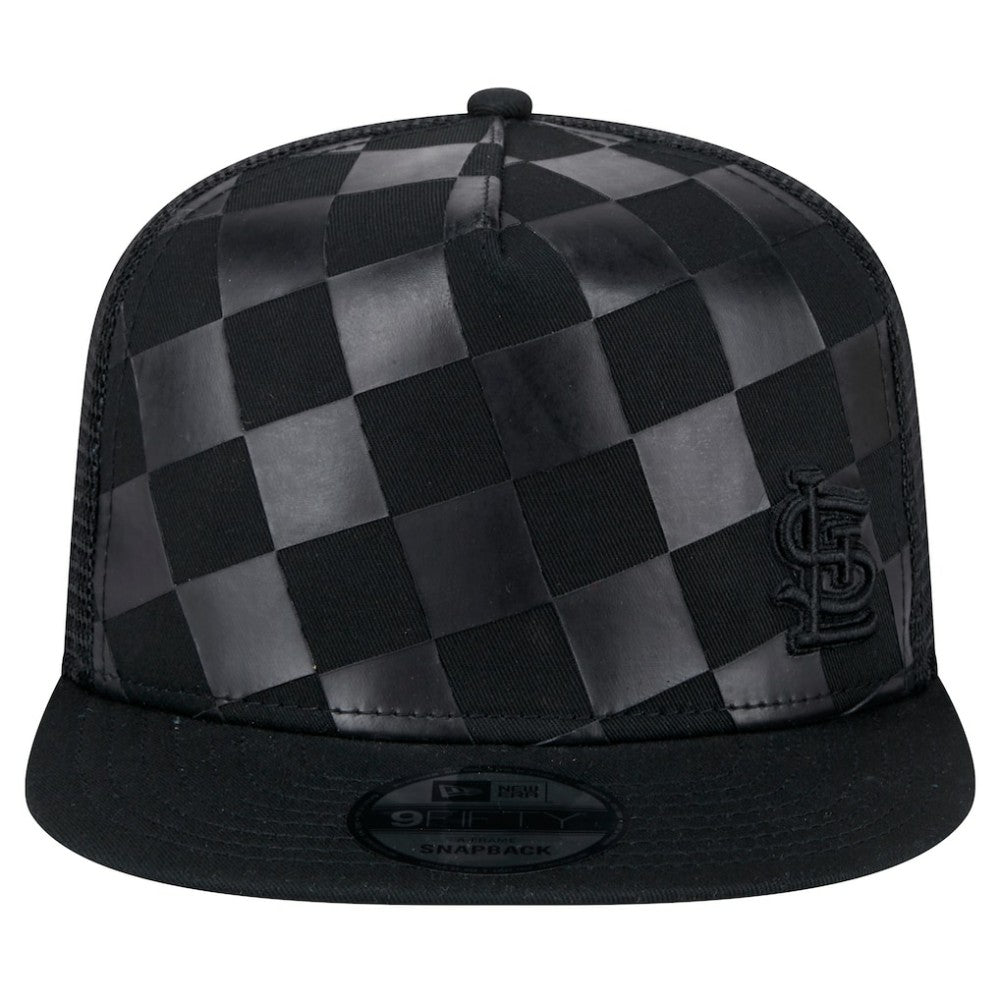 St. Louis Cardinals New Era Score Check 9FIFTY A-Frame Trucker Snapback Hat - MLB Hats