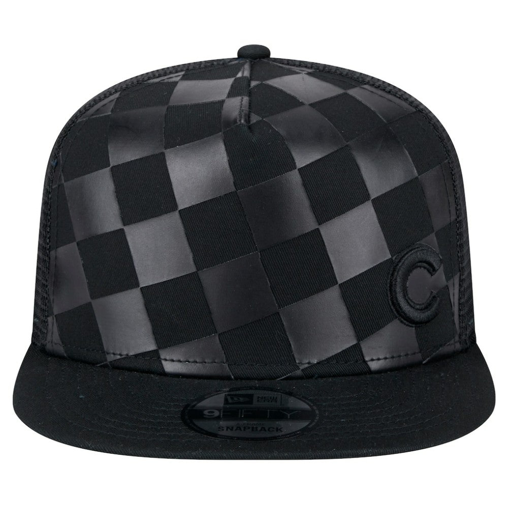 Chicago Cubs New Era Score Check 9FIFTY A-Frame Trucker Snapback Hat - MLB Hats