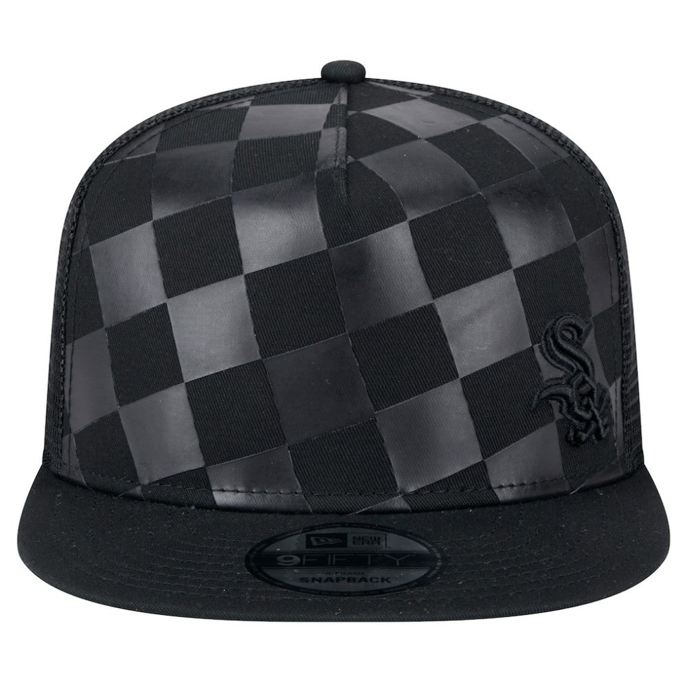 Chicago White Sox New Era Score Check 9FIFTY A-Frame Trucker Snapback Hat - MLB Hats