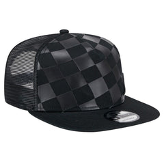 Atlanta Braves New Era Score Check A-Frame Trucker 9FIFTY Snapback Hat - MLB Hats