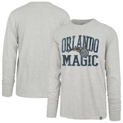 Gray Orlando Magic '47 First Rate Franklin Long Sleeve T-Shirt | NBA