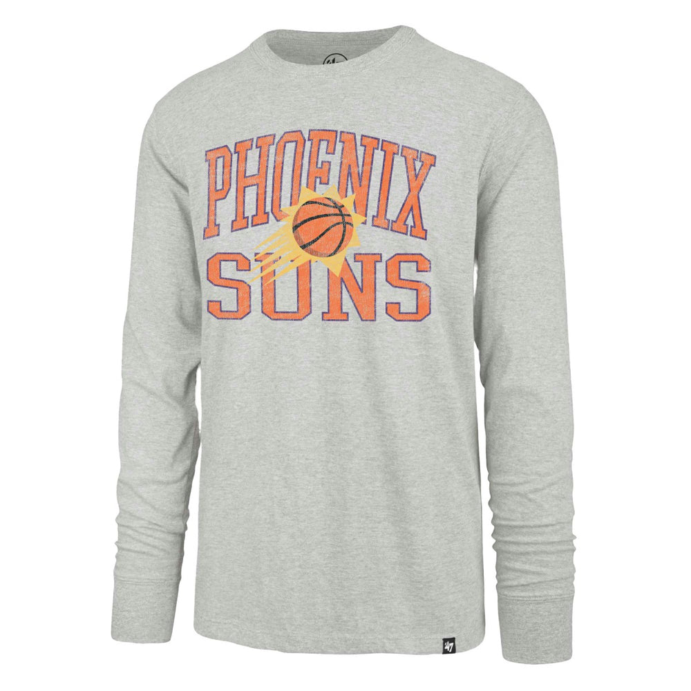 Gray Phoenix Suns '47 First Rate Franklin Long Sleeve T-Shirt | NBA