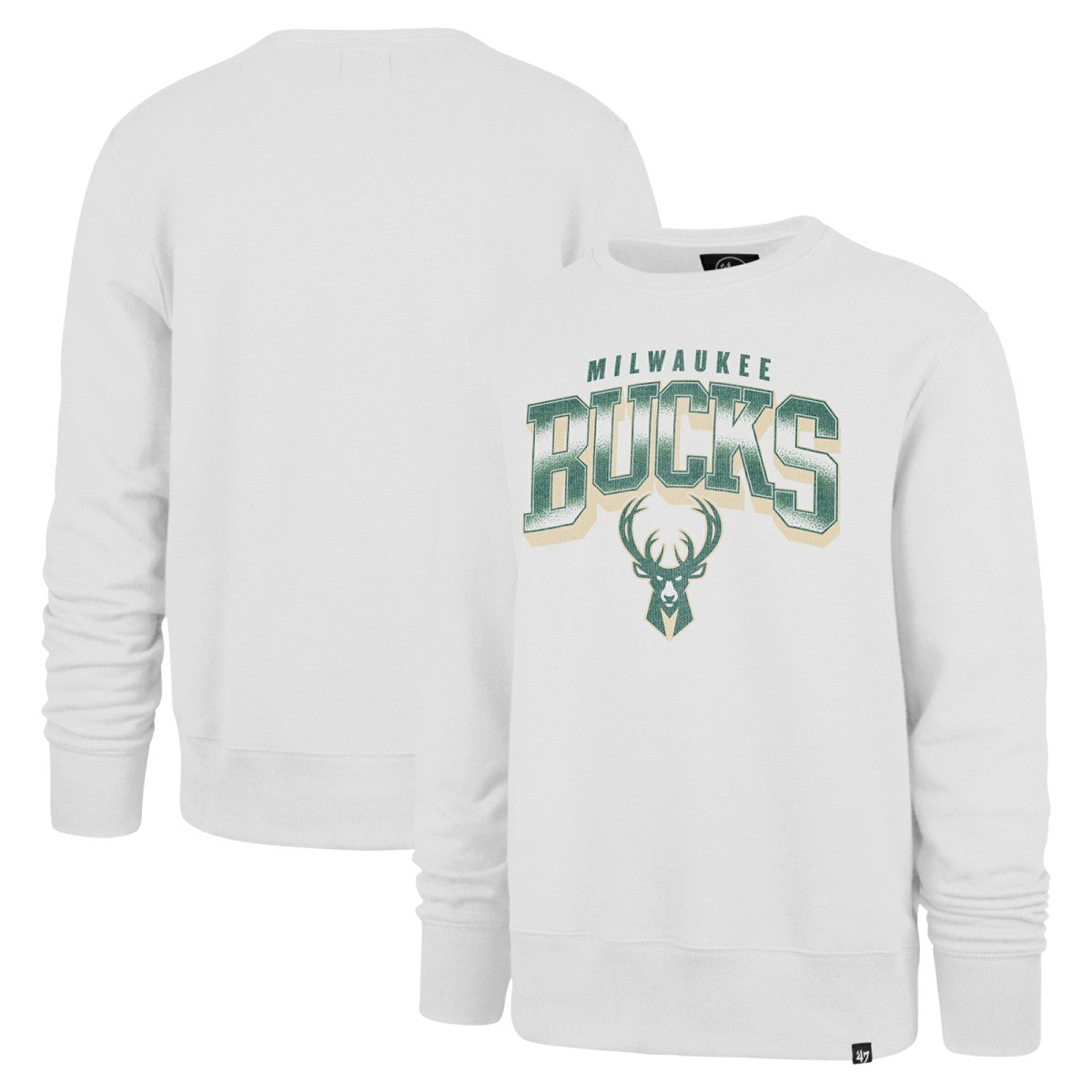 Gray Milwaukee Bucks '47 First Rate Franklin Long Sleeve T-Shirt | NBA