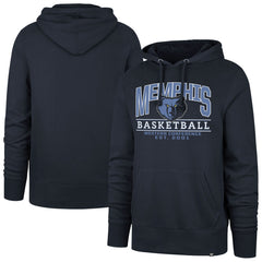 Navy Memphis Grizzlies '47 Unisex Good Call Headline Pullover Hoodie | NBA