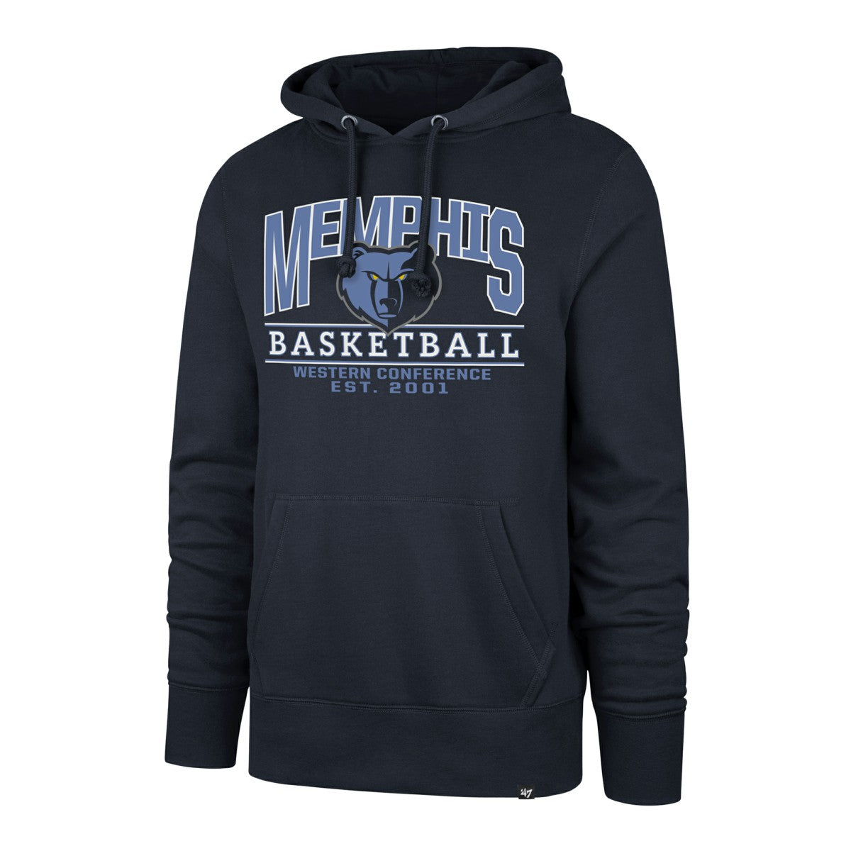 Navy Memphis Grizzlies '47 Unisex Good Call Headline Pullover Hoodie | NBA