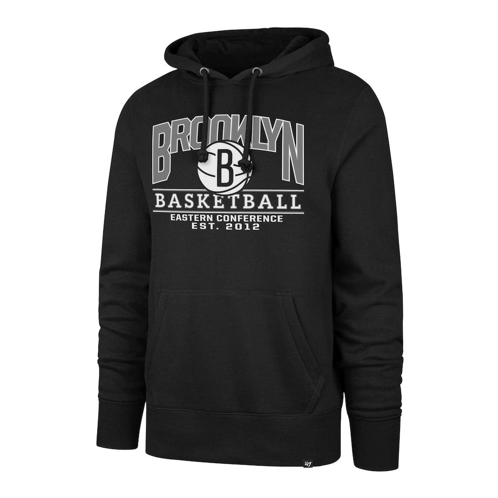 Black Brooklyn Nets '47 Unisex Good Call Headline Pullover Hoodie | NBA