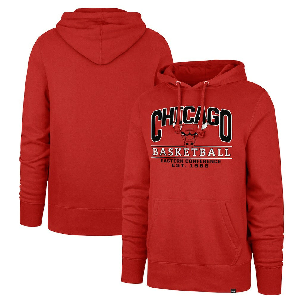 Red Chicago Bulls '47 Unisex Good Call Headline Pullover Hoodie | NBA
