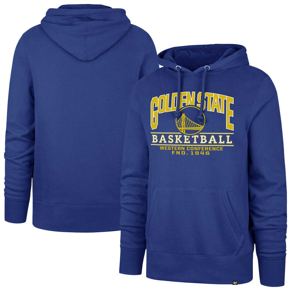 Royal Golden State Warriors '47 Unisex Good Call Headline Pullover Hoodie sale | NBA