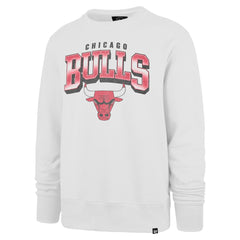White Chicago Bulls '47 Spotlight Headline Pullover Sweatshirt | NBA