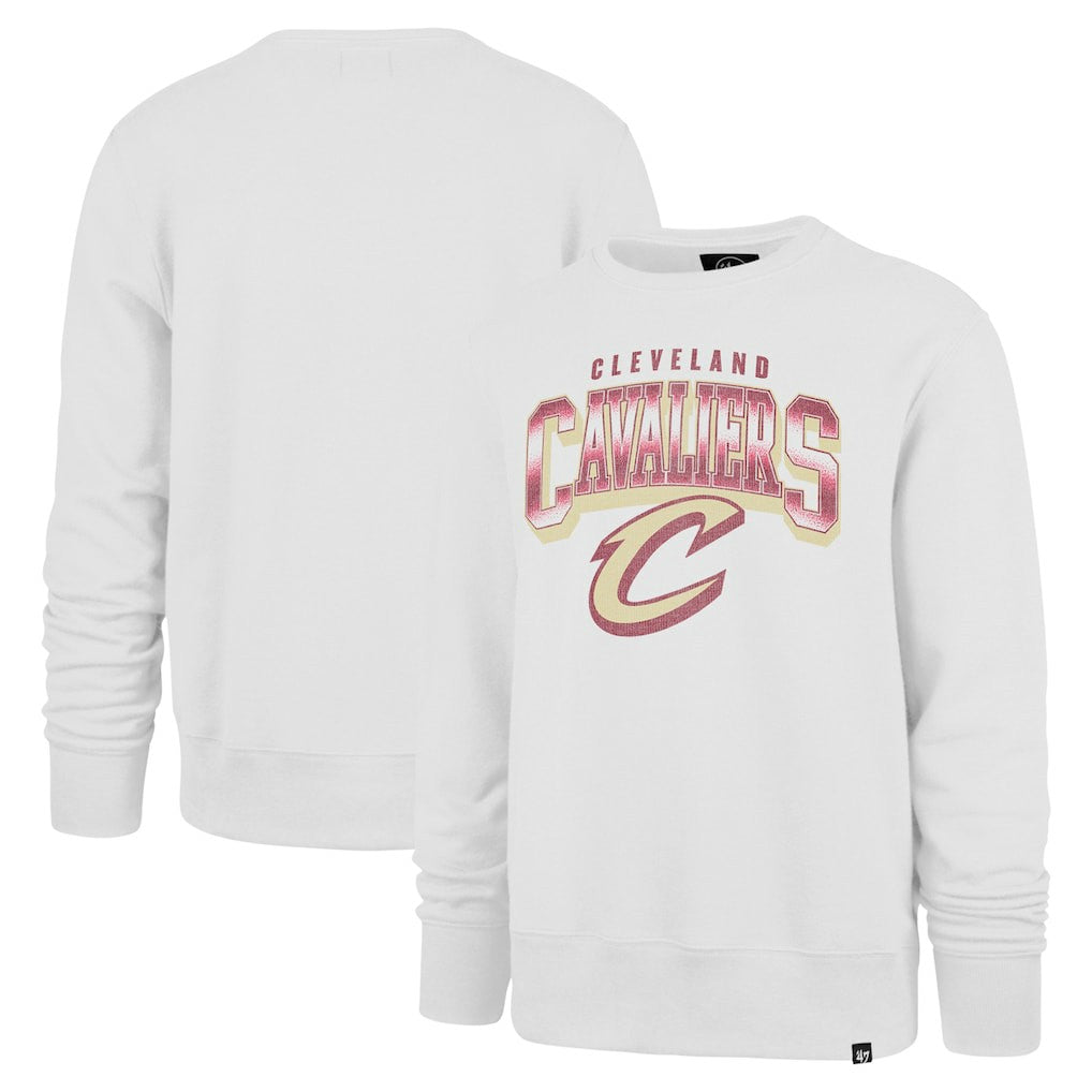 White Cleveland Cavaliers '47 Spotlight Headline Pullover Sweatshirt sale | NBA