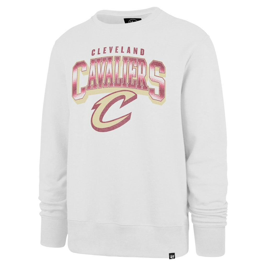 White Cleveland Cavaliers '47 Spotlight Headline Pullover Sweatshirt sale | NBA