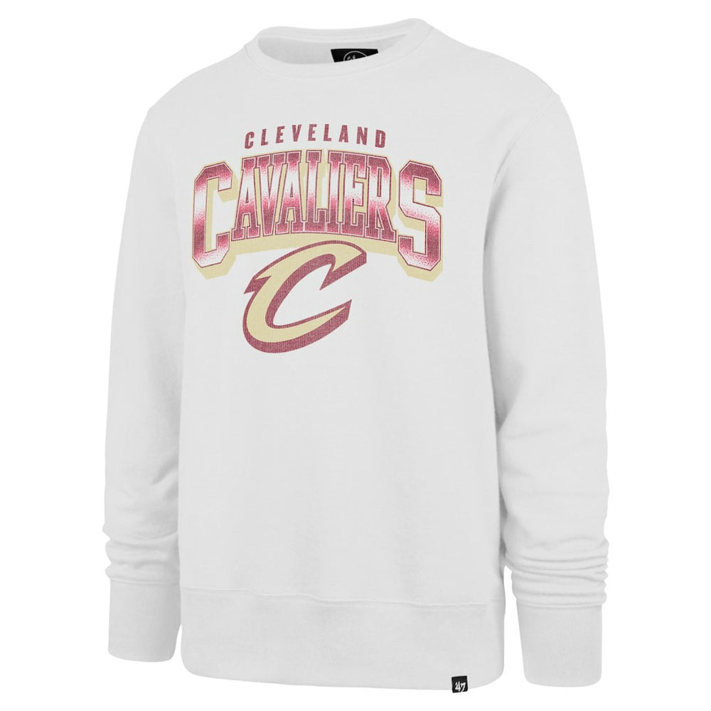 White Cleveland Cavaliers '47 Spotlight Headline Pullover Sweatshirt sale | NBA