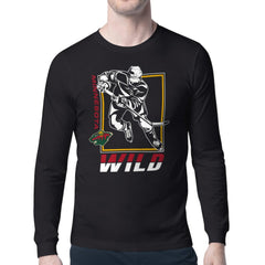 Minnesota Wild Starter Player Grid Long Sleeve T-Shirt -  NHL T-shirts