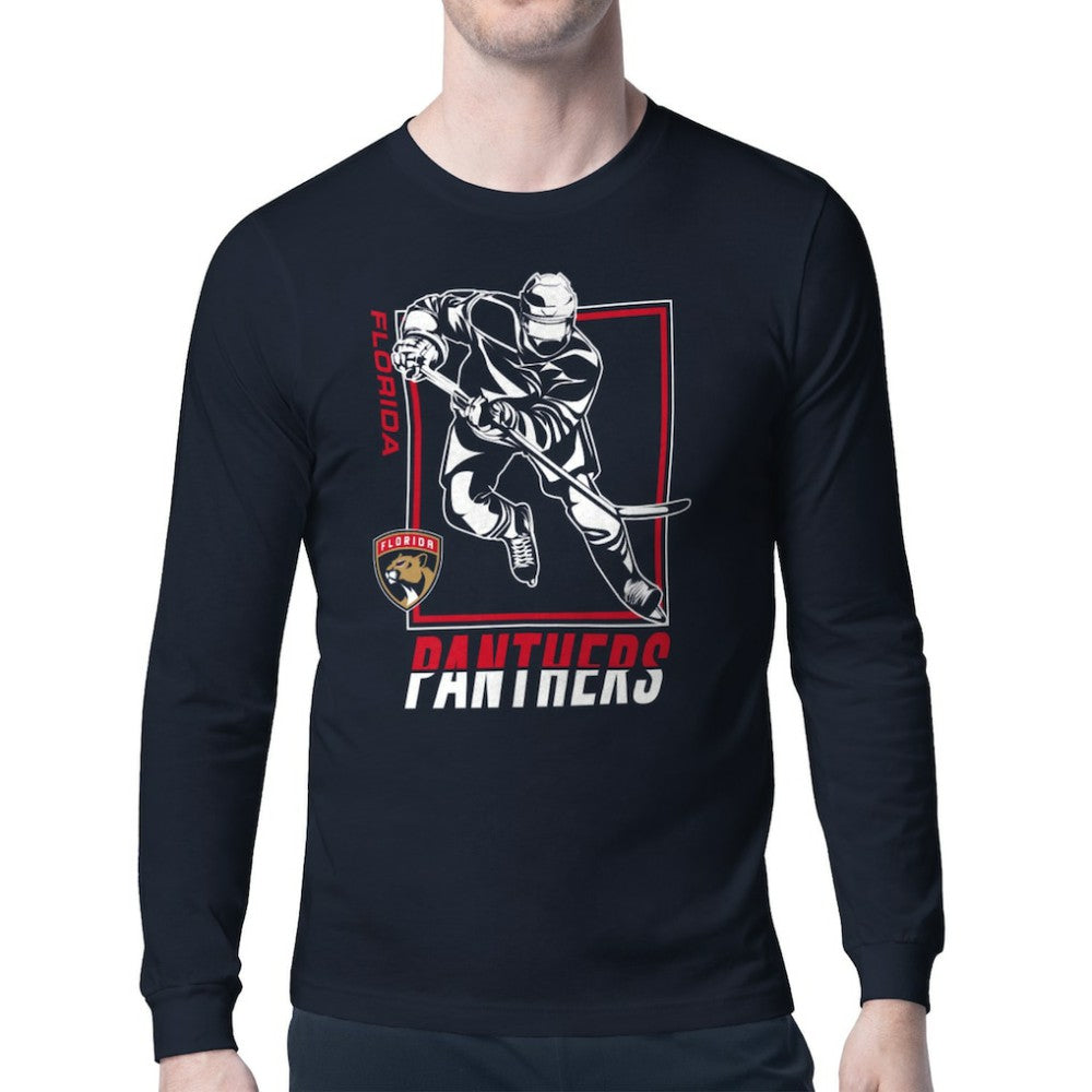 Florida Panthers Starter Player Grid Long Sleeve T-Shirt -  NHL T-shirts