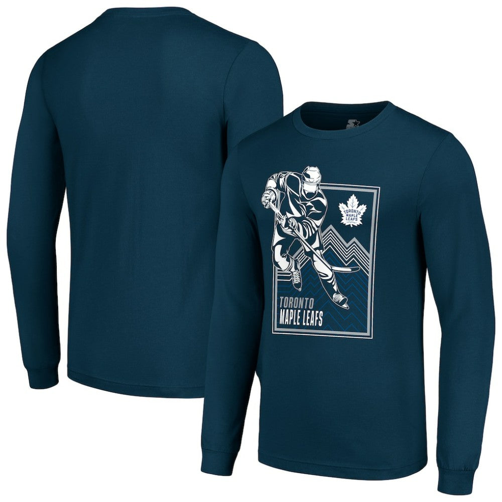 Toronto Maple Leafs Starter Player Grid Long Sleeve T-Shirt -  NHL T-shirts