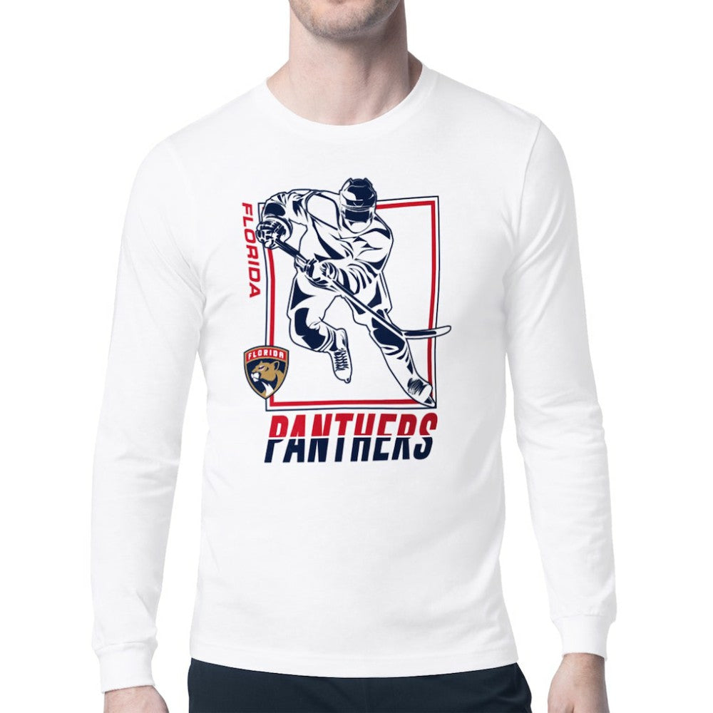 Florida Panthers Starter Player Grid Long Sleeve T-Shirt -  NHL T-shirts