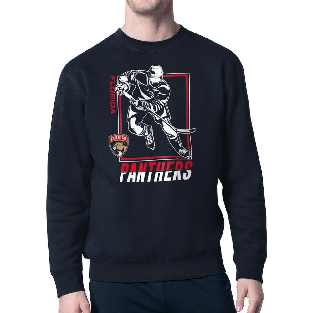 Florida Panthers Starter Player Grid Fleece Pullover Sweatshirt -  NHL Sweatshirts