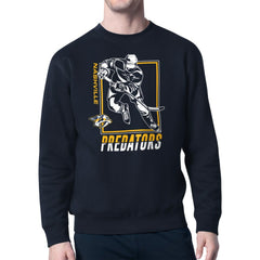 Nashville Predators Starter Player Grid Fleece Pullover Sweatshirt -  NHL Sweatshirts