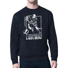 Tampa Bay Lightning Starter Player Grid Fleece Pullover Sweatshirt -  NHL Sweatshirts