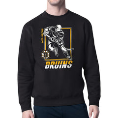 Boston Bruins Starter Player Grid Fleece Pullover Sweatshirt -  NHL Sweatshirts