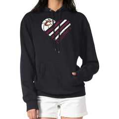 Black Cleveland Cavaliers G-III 4Her by Carl Banks Women's Heart Pullover Hoodie - Black discount | NBA