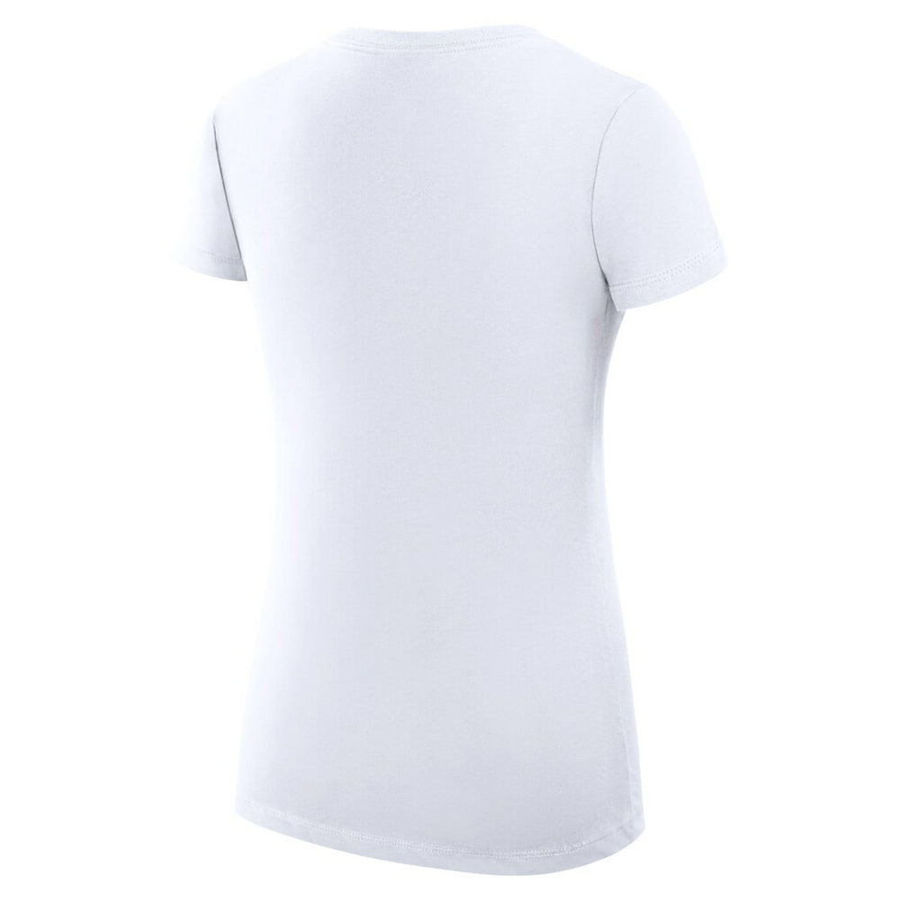 White Indiana Pacers G-III 4Her by Carl Banks Women's Super-Slim Fit Lightweight Heart V-Neck T-Shirt | NBA