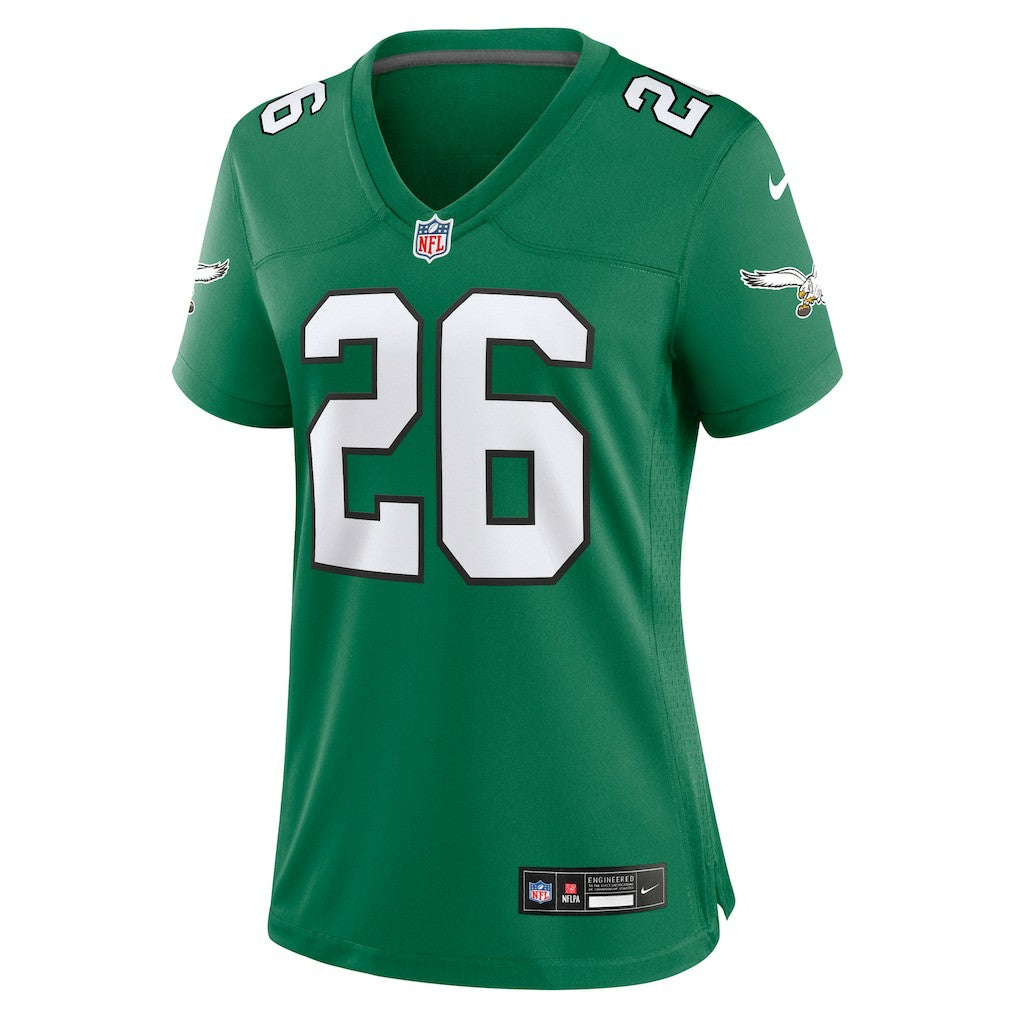Philadelphia Eagles Saquon Barkley  Women's Alternate Game Jersey | NFL New