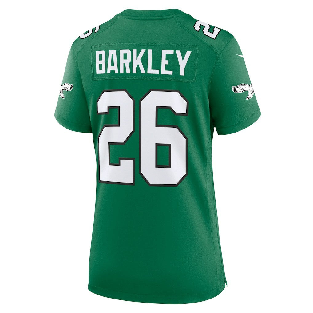 Philadelphia Eagles Saquon Barkley  Women's Alternate Game Jersey | NFL New