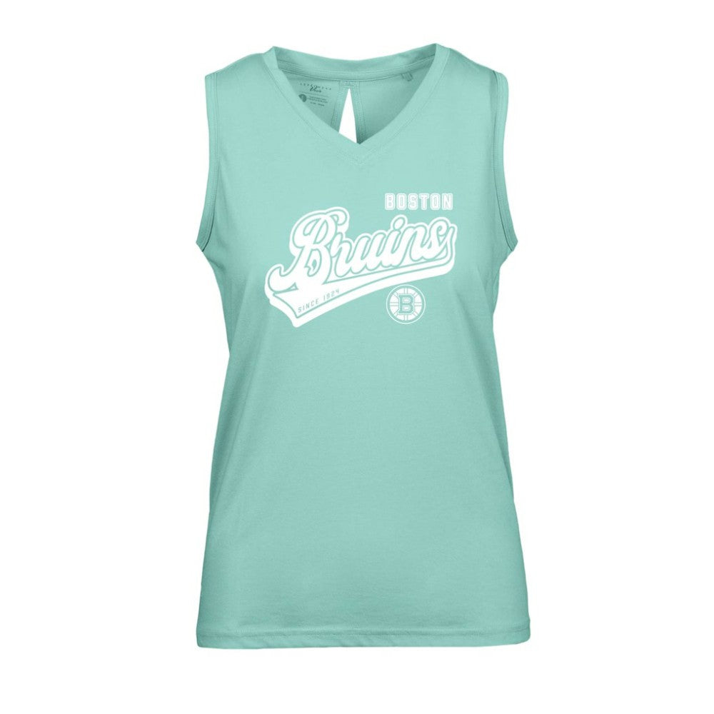Boston Bruins Levelwear Women's Paisley Sweep V-Neck Tank Top -  NHL Tank Top