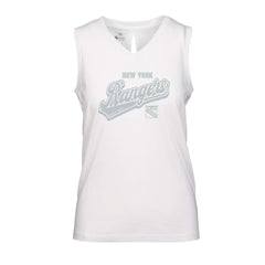 New York Rangers Levelwear Women's Paisley Sweep V-Neck Tank Top -  NHL Tank Top