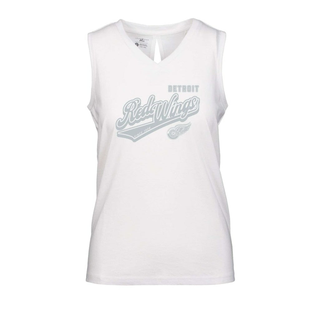 Detroit Red Wings Levelwear Women's Paisley Sweep V-Neck Tank Top -  NHL Tank Top