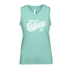 Tampa Bay Lightning Levelwear Women's Paisley Sweep V-Neck Tank Top -  NHL Tank Top