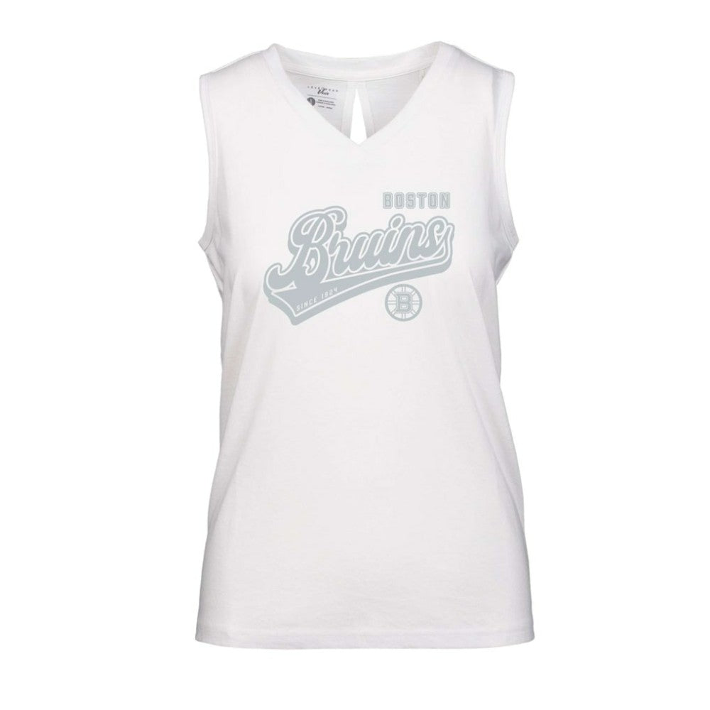 Boston Bruins Levelwear Women's Paisley Sweep V-Neck Tank Top -  NHL Tank Top