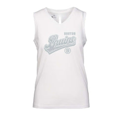 Boston Bruins Levelwear Women's Paisley Sweep V-Neck Tank Top -  NHL Tank Top
