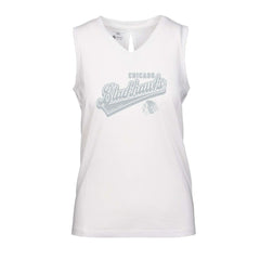 Chicago Blackhawks Levelwear Women's Paisley Sweep V-Neck Tank Top -  NHL Tank Top