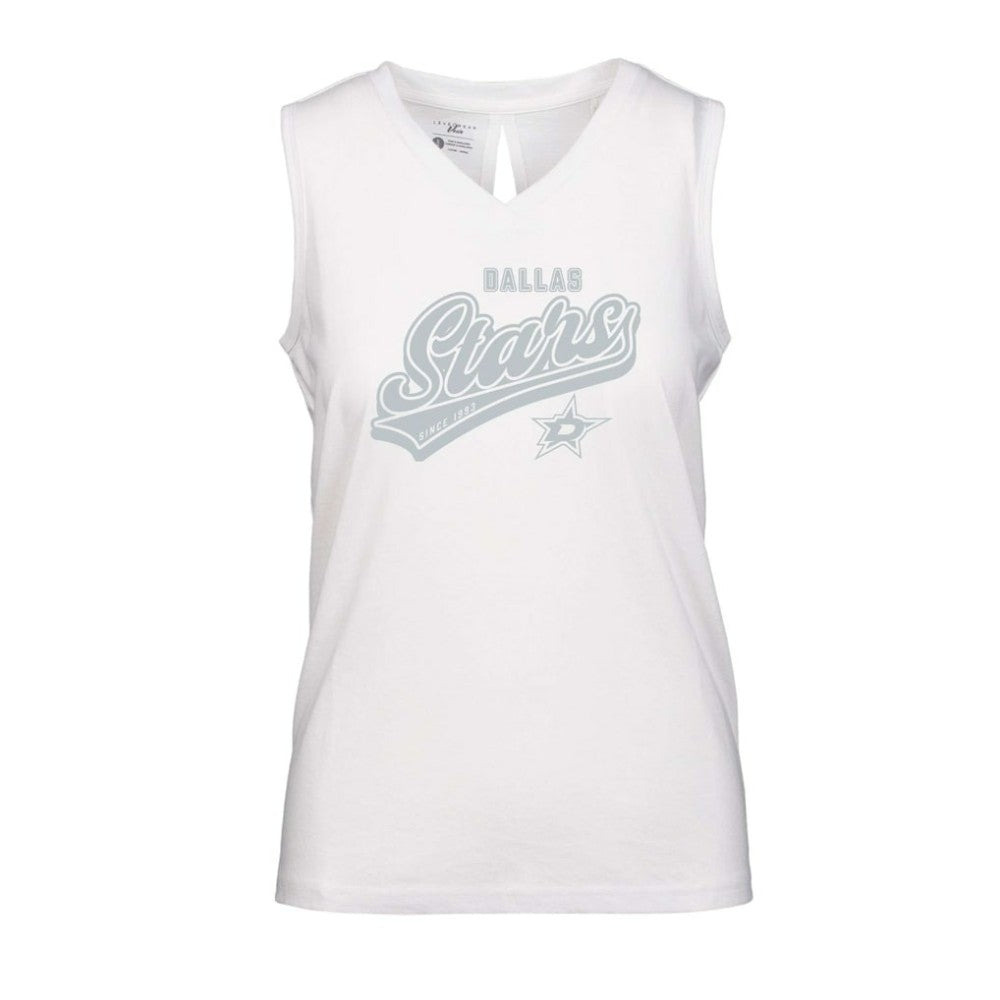 Dallas Stars Levelwear Women's Paisley Sweep V-Neck Tank Top -  NHL Tank Top