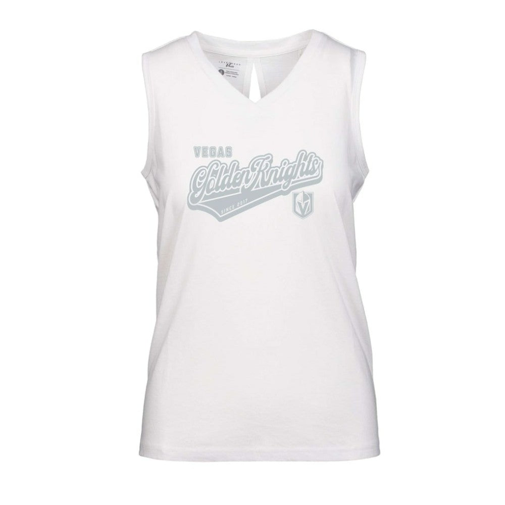 Vegas Golden Knights Levelwear Women's Paisley Sweep V-Neck Tank Top -  NHL Tank Top