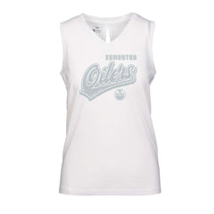 Edmonton Oilers Levelwear Women's Paisley Sweep V-Neck Tank Top -  NHL Tank Top