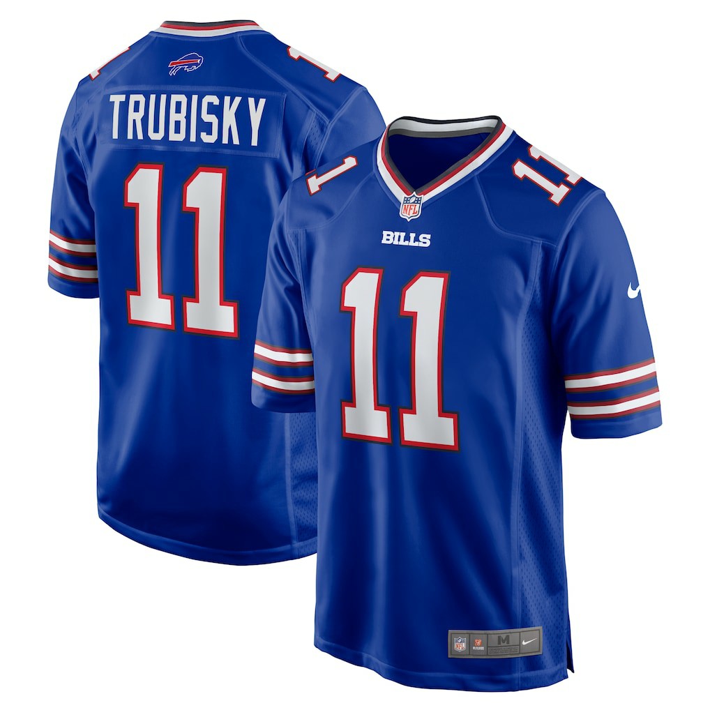 Buffalo Bills Mitchell Trubisky  Game Jersey | NFL Hot