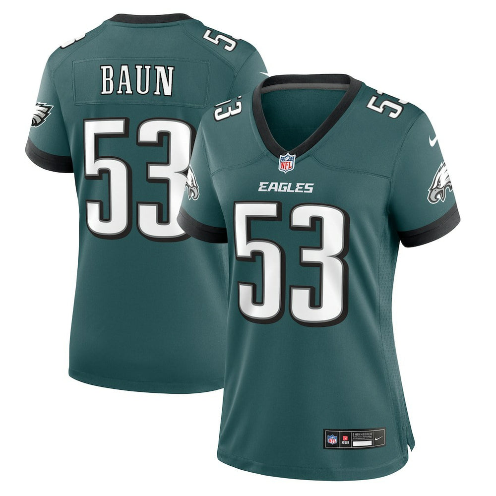 Philadelphia Eagles Zack Baun  Women's Game Jersey | NFL New