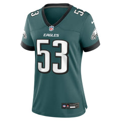 Philadelphia Eagles Zack Baun  Women's Game Jersey | NFL New