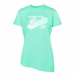 Mint Oklahoma City Thunder Levelwear Women's Birch Sweep T-Shirt | NBA