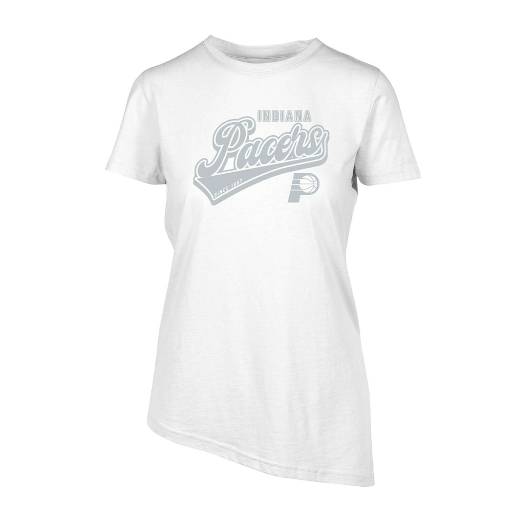 White Indiana Pacers Levelwear Women's Birch Sweep T-Shirt | NBA