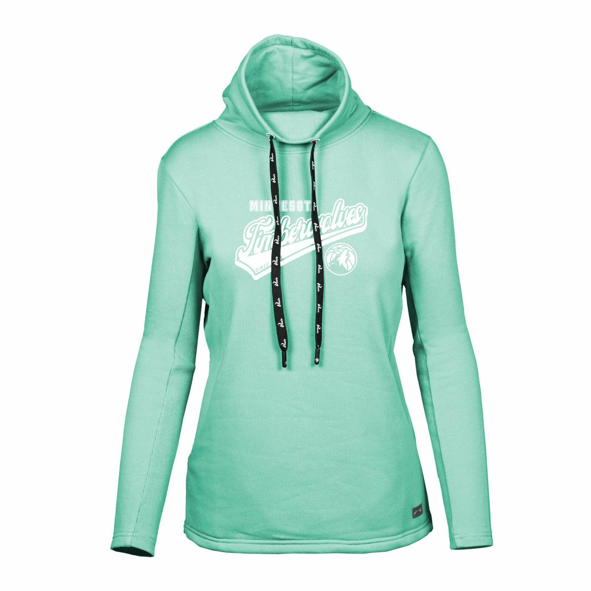 Mint Minnesota Timberwolves Levelwear Women's Loop Sweep Pullover Sweatshirt | NBA