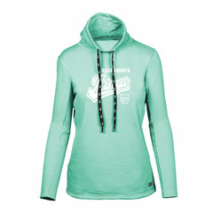 Mint Sacramento Kings Levelwear Women's Loop Sweep Pullover Sweatshirt | NBA