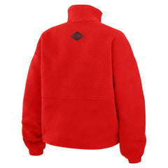 Detroit Red Wings WEAR by Erin Andrews Women's Polar Fleece Half-Zip Jacket -  NHL Jackets