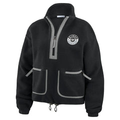 Los Angeles Kings WEAR by Erin Andrews Women's Polar Fleece Half-Zip Jacket -  NHL Jackets