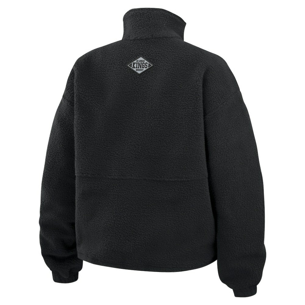 Los Angeles Kings WEAR by Erin Andrews Women's Polar Fleece Half-Zip Jacket -  NHL Jackets