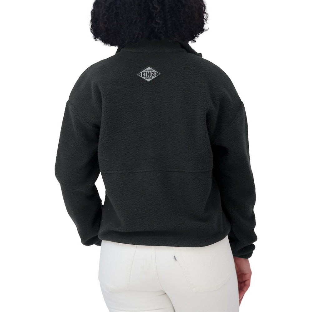 Los Angeles Kings WEAR by Erin Andrews Women's Polar Fleece Half-Zip Jacket -  NHL Jackets