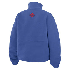New York Rangers WEAR by Erin Andrews Women's Polar Fleece Half-Zip Jacket -  NHL Jackets